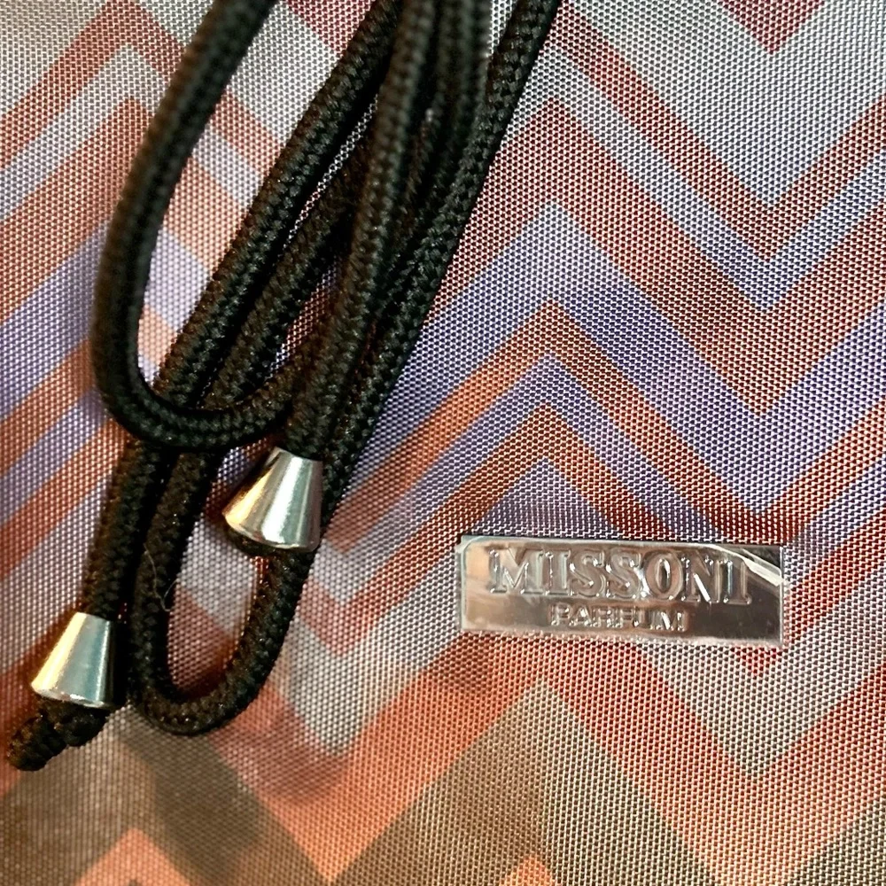 Missoni men’s Backpack Chevron Multicolored Striped - Picture 6 of 16